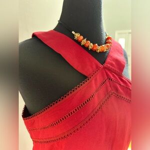 Ann Taylor NWT size 2 knee length halter top dress